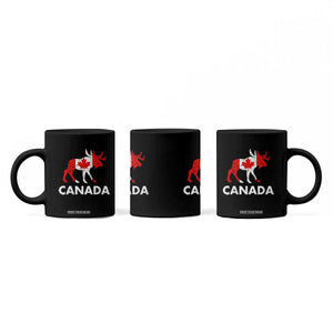 Canada Moose Maple Leaf Coffee Mug Canadian Pride TS10 Print Your Wear