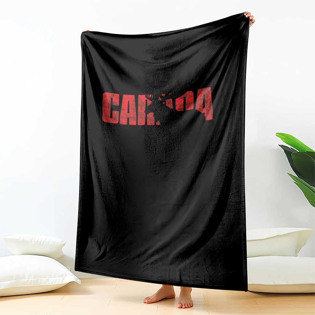 Canada Moose Throw Blanket Canadian Pride TS10 Print Your Wear