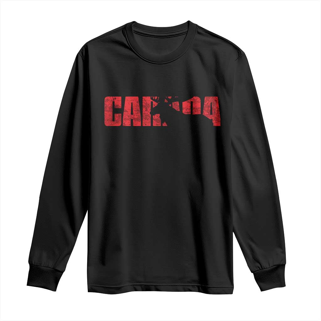 Canada Moose Long Sleeve Shirt Canadian Pride TS10 Black Print Your Wear