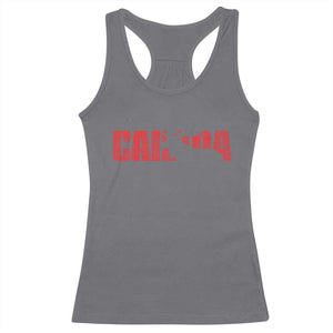Canada Moose Racerback Tank Top Canadian Pride TS10 Charcoal Print Your Wear