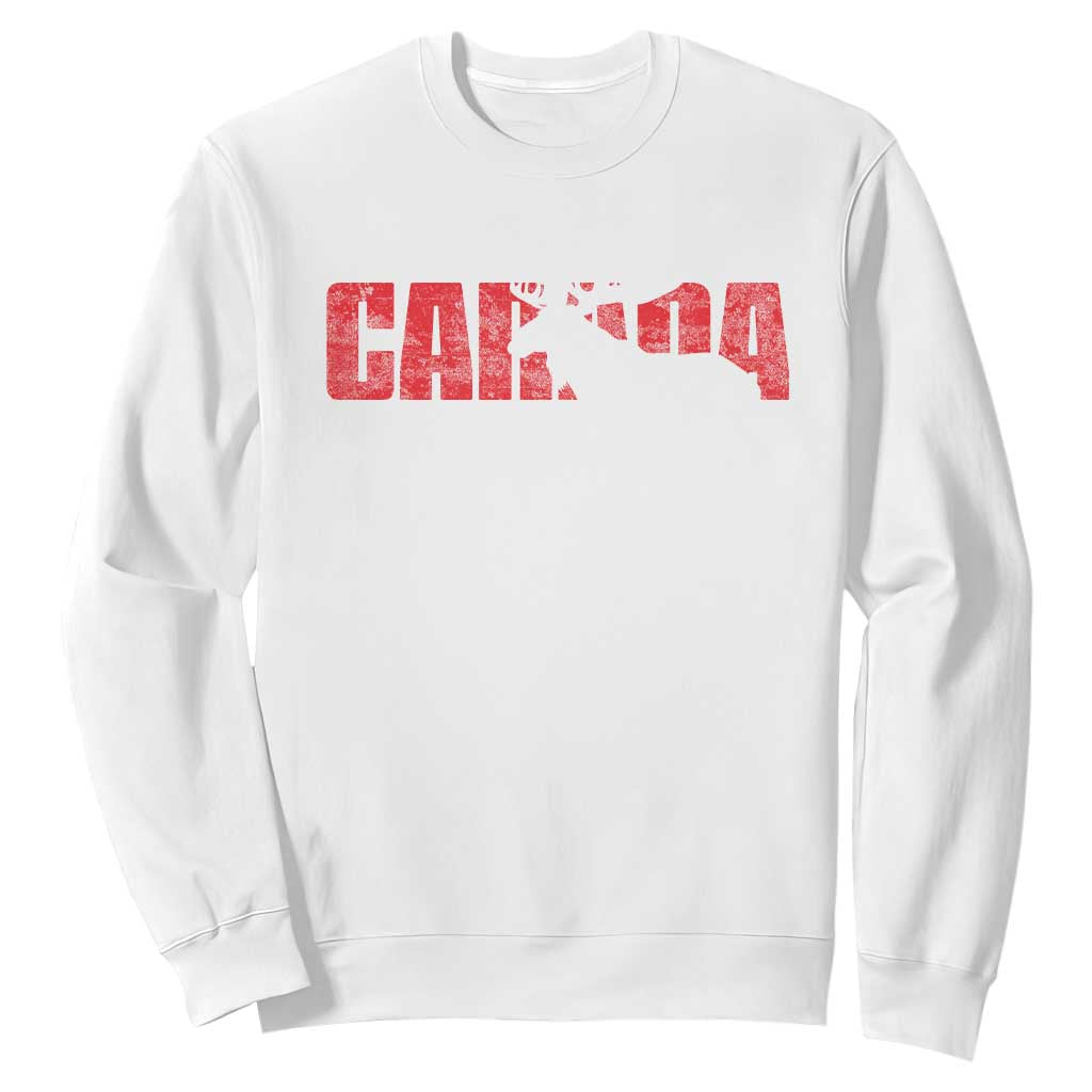 Canada Moose Sweatshirt Canadian Pride TS10 White Print Your Wear