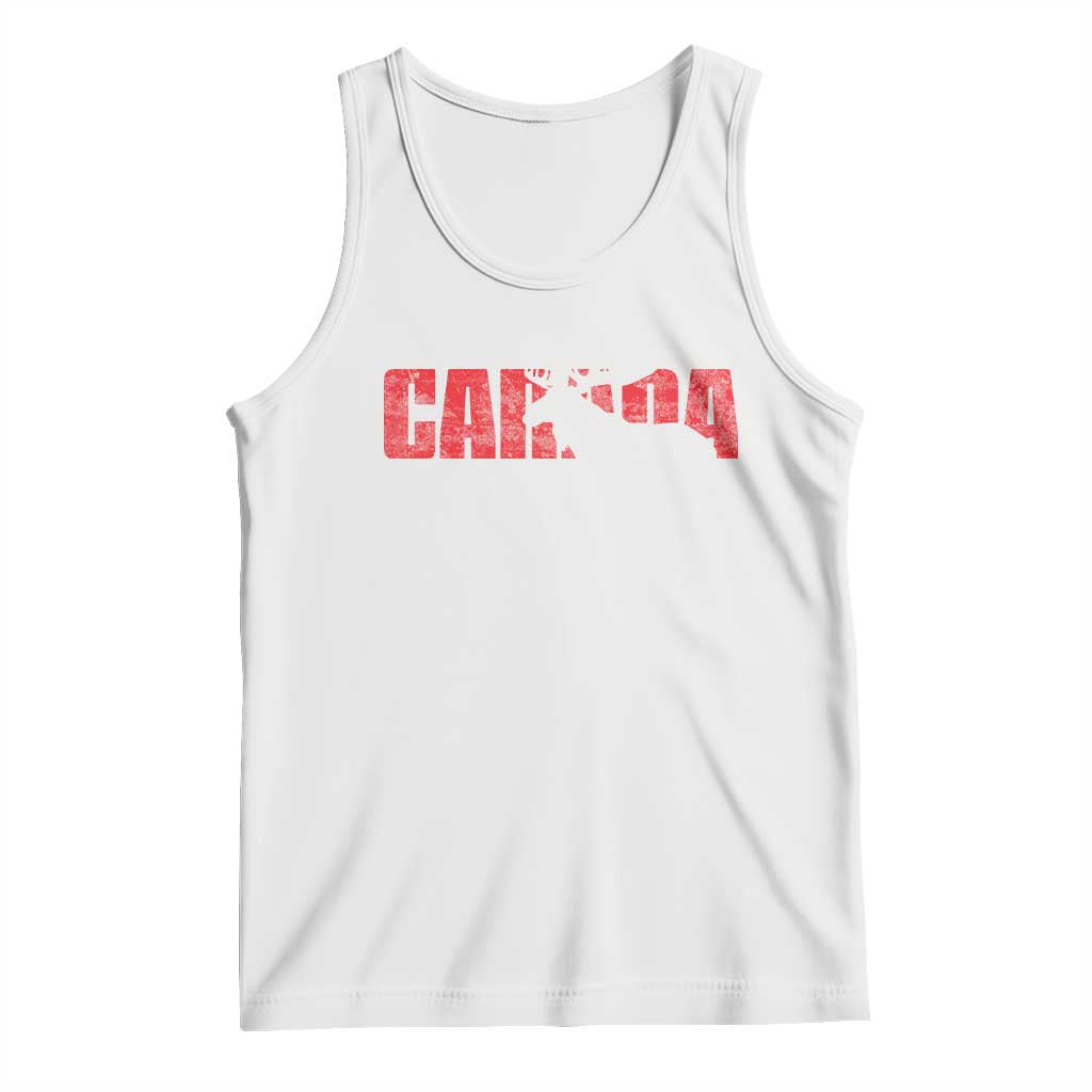 Canada Moose Tank Top Canadian Pride TS10 White Print Your Wear