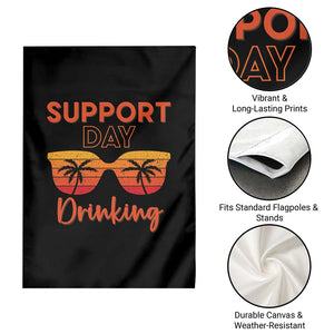 Funny Drinking Garden Flag Support Day Drinking Summer Beach Vacation TS10 Print Your Wear