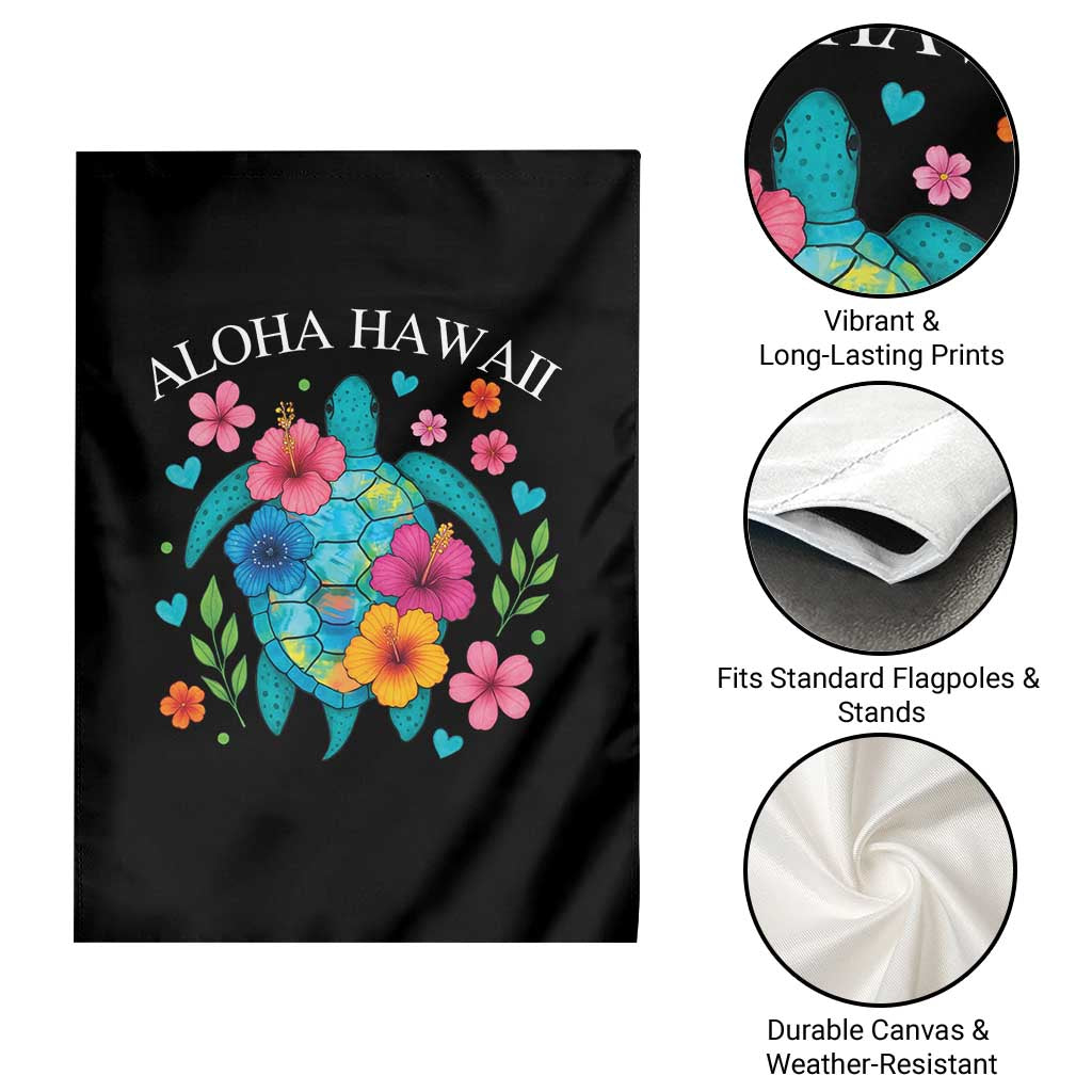 Aloha Hawaii Garden Flag Sea Turtle Summer Hawaiian Island TS10 Print Your Wear