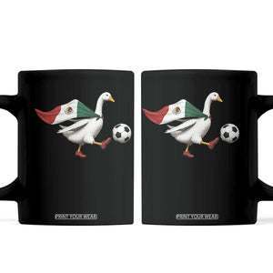 Mexico Soccer Goose Coffee Mug Mexico Futbol Fan TS10 Black Print Your Wear