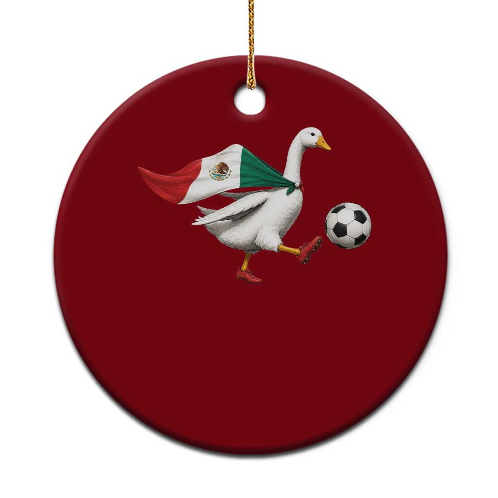 Mexico Soccer Goose Ceramic Ornament Mexico Futbol Fan TS10 1pc Red Print Your Wear
