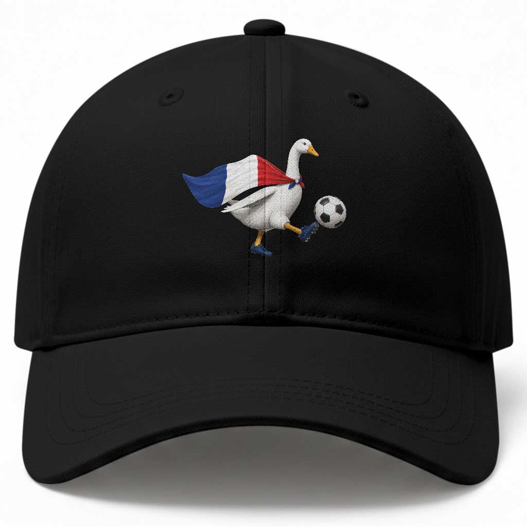 France Soccer Goose Baseball Cap French Flag Patriotic Football Fan Graphic TS10 Print Your Wear
