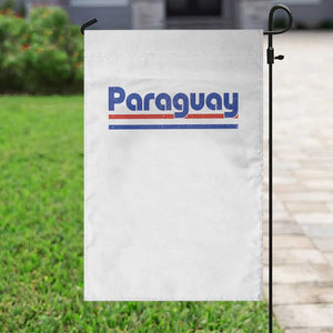 Vintage Paraguay Flag Garden Flag Retro Stripe Patriotic Paraguayan Pride Graphic TS10 Print Your Wear