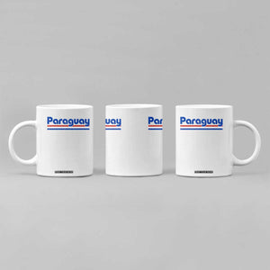 Vintage Paraguay Flag Coffee Mug Retro Stripe Patriotic Paraguayan Pride Graphic TS10 Print Your Wear