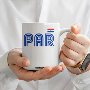 Vintage Paraguay Coffee Mug Retro Typography Patriotic Paraguayan Pride Flag Graphic TS10 Print Your Wear