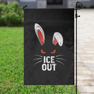 Bunny Ice Out Garden Flag Resist FDT Anti Immigration Enforcement TS10 Print Your Wear