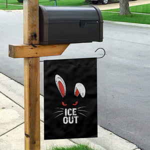 Bunny Ice Out Garden Flag Resist FDT Anti Immigration Enforcement TS10 Print Your Wear