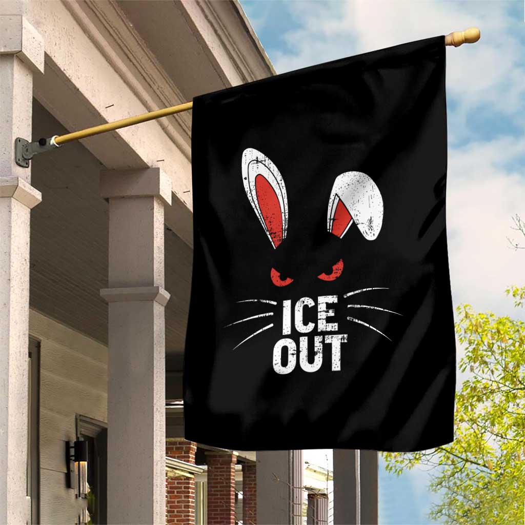 Bunny Ice Out Garden Flag Resist FDT Anti Immigration Enforcement TS10 Print Your Wear