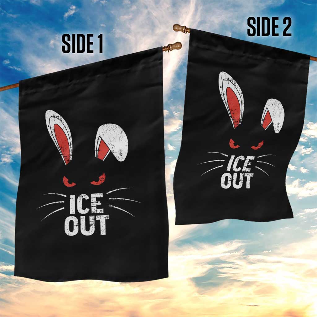 Bunny Ice Out Garden Flag Resist FDT Anti Immigration Enforcement TS10 Print Your Wear
