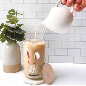 Bunny Ice Out Glass Can Resist FDT Anti Immigration Enforcement TS10 Print Your Wear