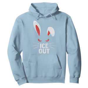 Bunny Ice Out Hoodie Resist FDT Anti Immigration Enforcement TS10 Light Blue Print Your Wear
