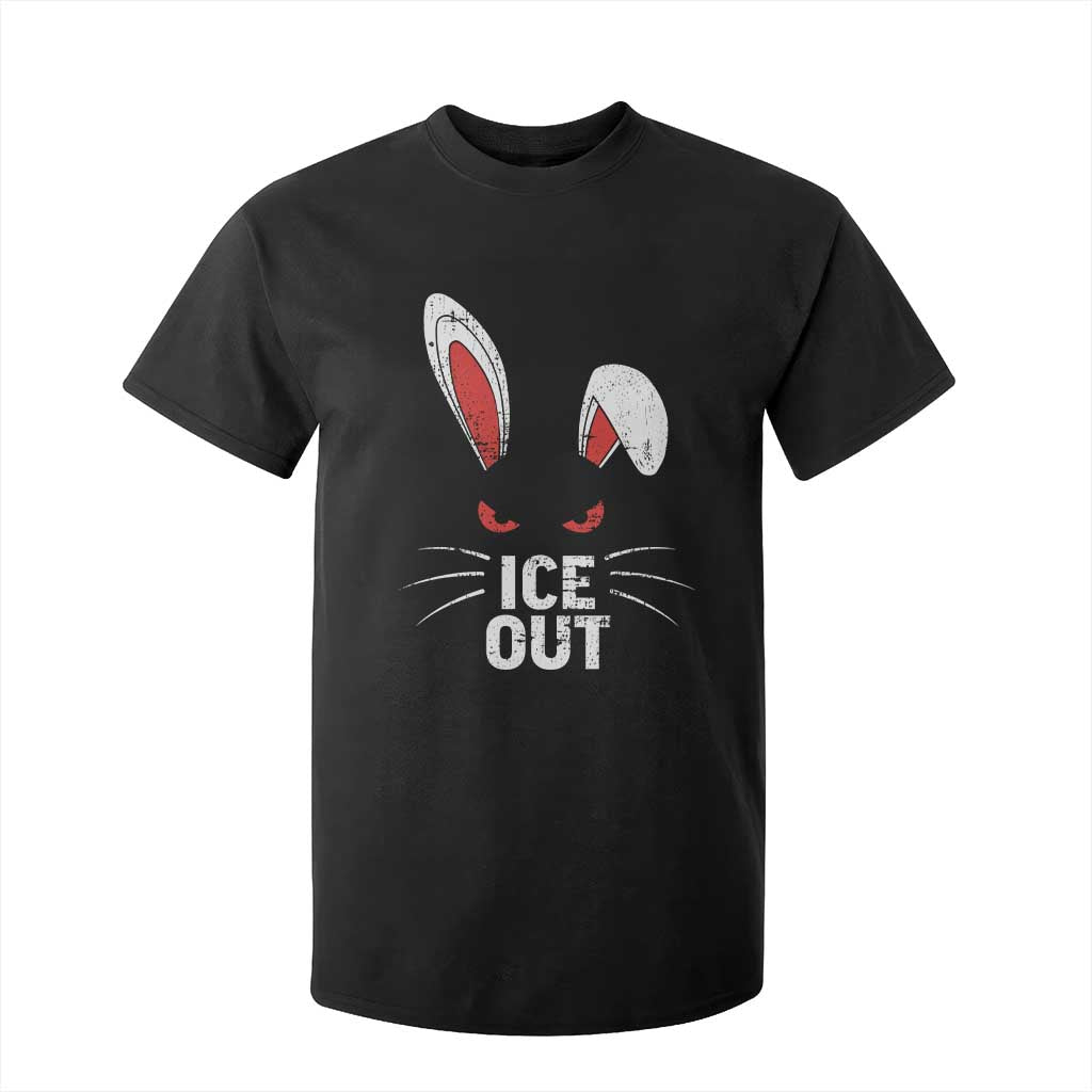 Bunny Ice Out T Shirt For Kid Resist FDT Anti Immigration Enforcement TS10 Black Print Your Wear