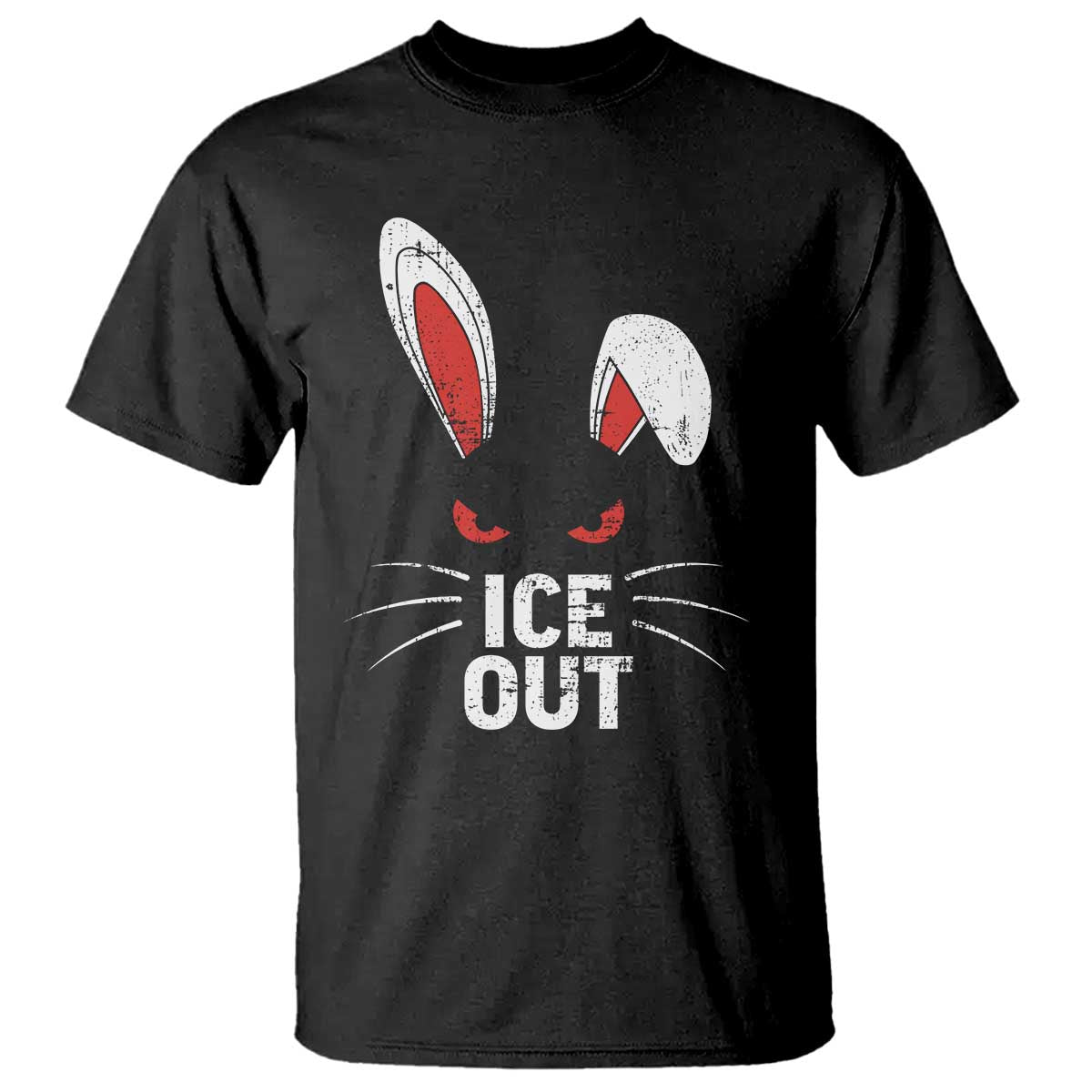 Bunny Ice Out T Shirt - Resist FDT Anti Immigration Enforcement Protest Tee TS10 Black Print Your Wear