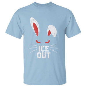 Bunny Ice Out T Shirt - Resist FDT Anti Immigration Enforcement Protest Tee TS10 Light Blue Print Your Wear