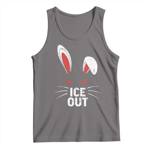 Bunny Ice Out Tank Top Resist FDT Anti Immigration Enforcement TS10 Deep Heather Print Your Wear
