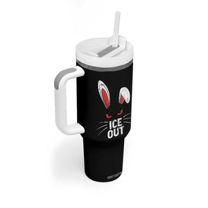 Bunny Ice Out Tumbler With Handle Resist FDT Anti Immigration Enforcement TS10 Print Your Wear