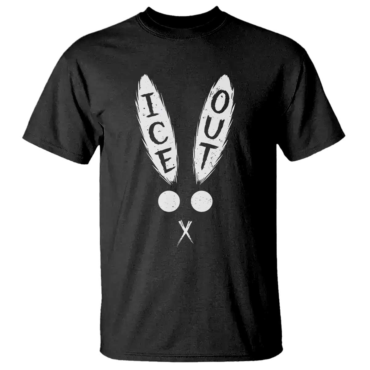 Bunny Bad Ice Out T Shirt Rabbit FDT Anti Immigration Enforcement TS10 Black Print Your Wear