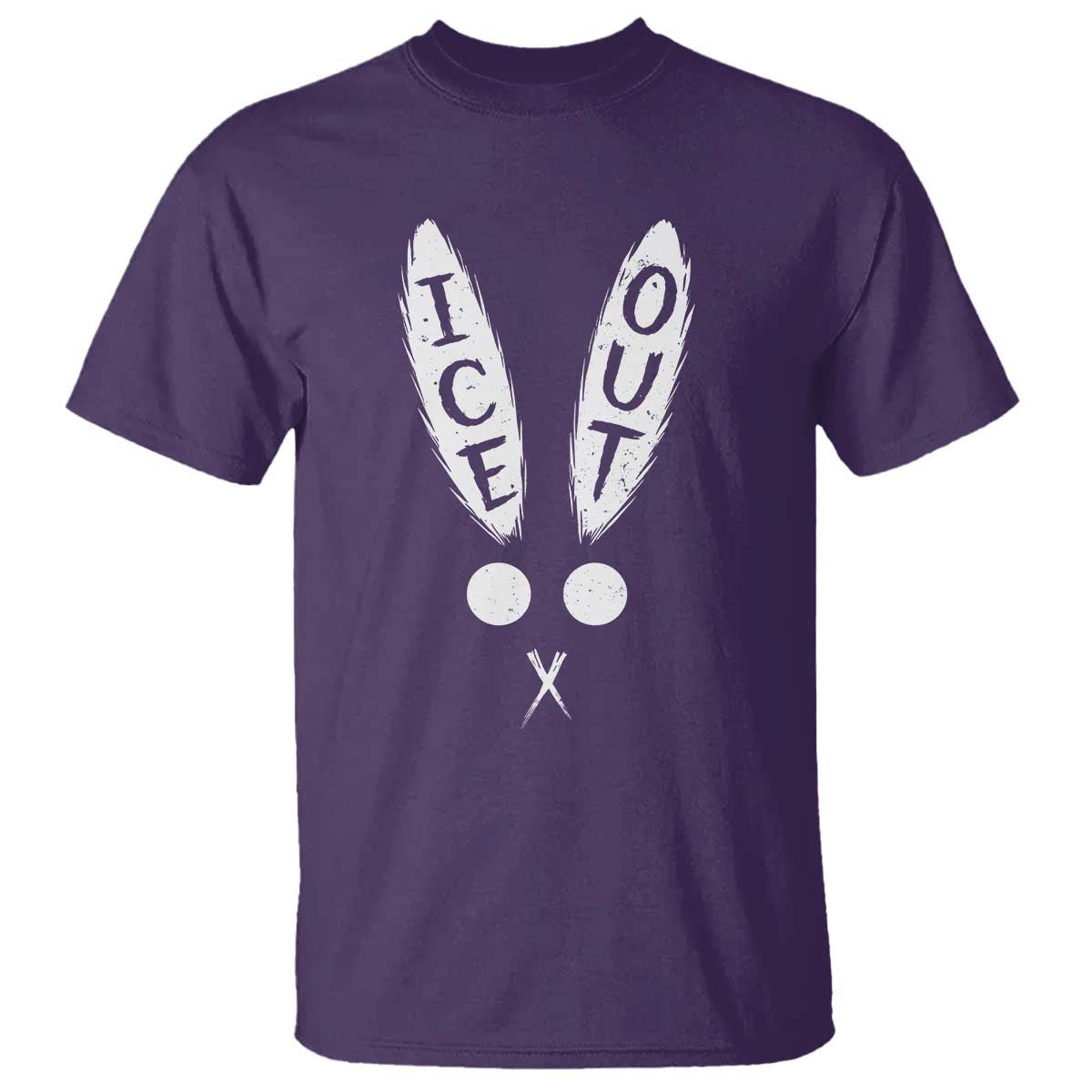 Bunny Bad Ice Out T Shirt Rabbit FDT Anti Immigration Enforcement TS10 Purple Print Your Wear