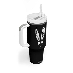 Bunny Bad Ice Out Tumbler With Handle Rabbit FDT Anti Immigration Enforcement TS10 Print Your Wear