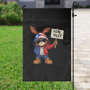 Bunny Ice Out Garden Flag Protest Equality Puerto Rican Flag Hoodie TS10 Print Your Wear