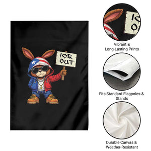 Bunny Ice Out Garden Flag Protest Equality Puerto Rican Flag Hoodie TS10 Print Your Wear