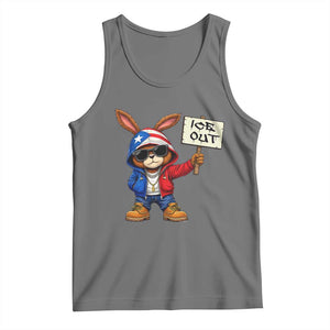 Bunny Ice Out Tank Top Protest Equality Puerto Rican Flag Hoodie TS10 Black Heather Print Your Wear