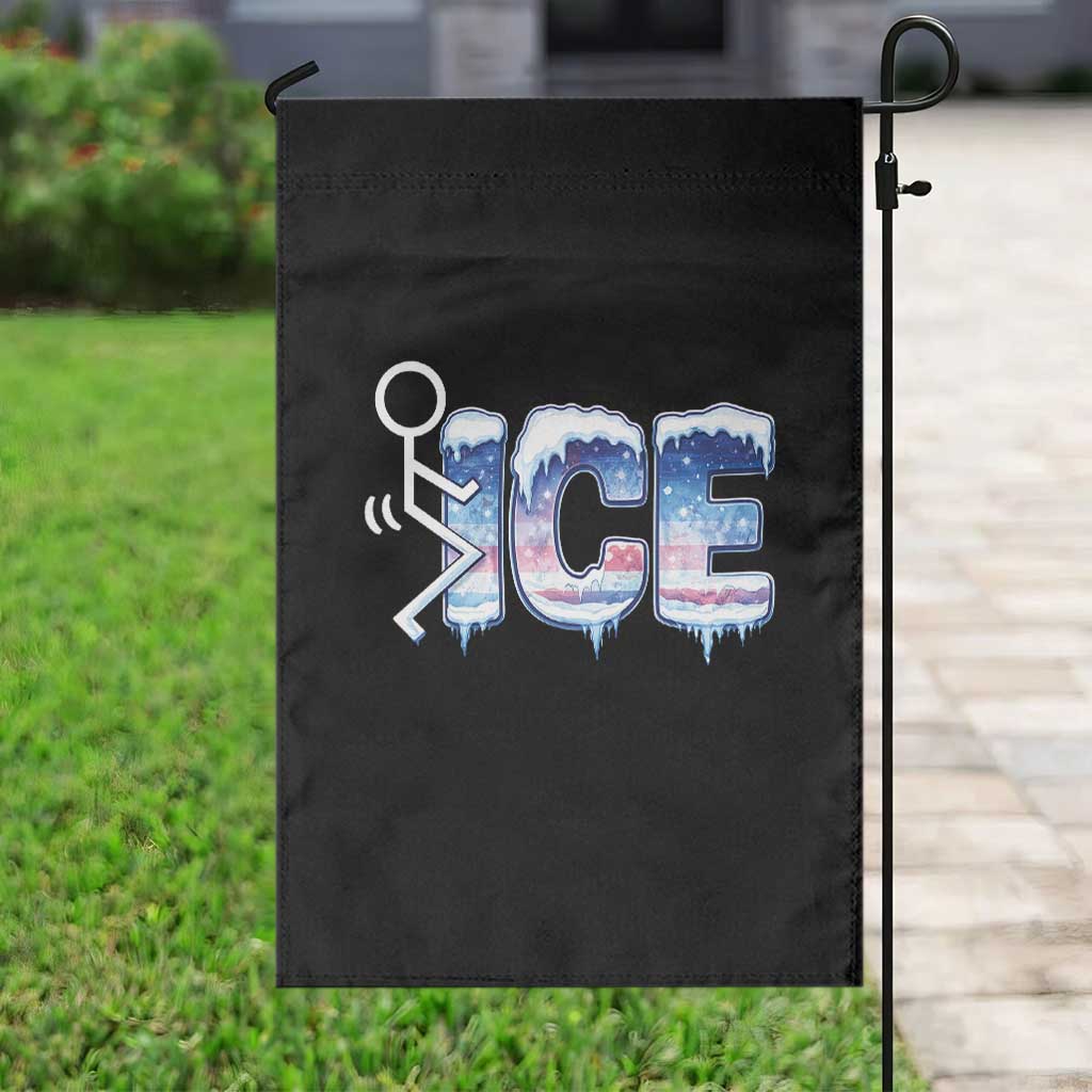 Fck Ice Garden Flag Sarcastic Immigration Protest TS10 Print Your Wear