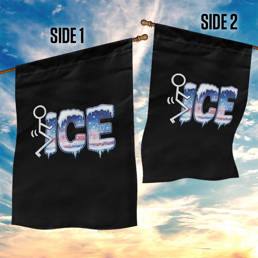 Fck Ice Garden Flag Sarcastic Immigration Protest TS10 Print Your Wear