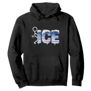 Fck Ice Hoodie Sarcastic Immigration Protest TS10 Black Print Your Wear