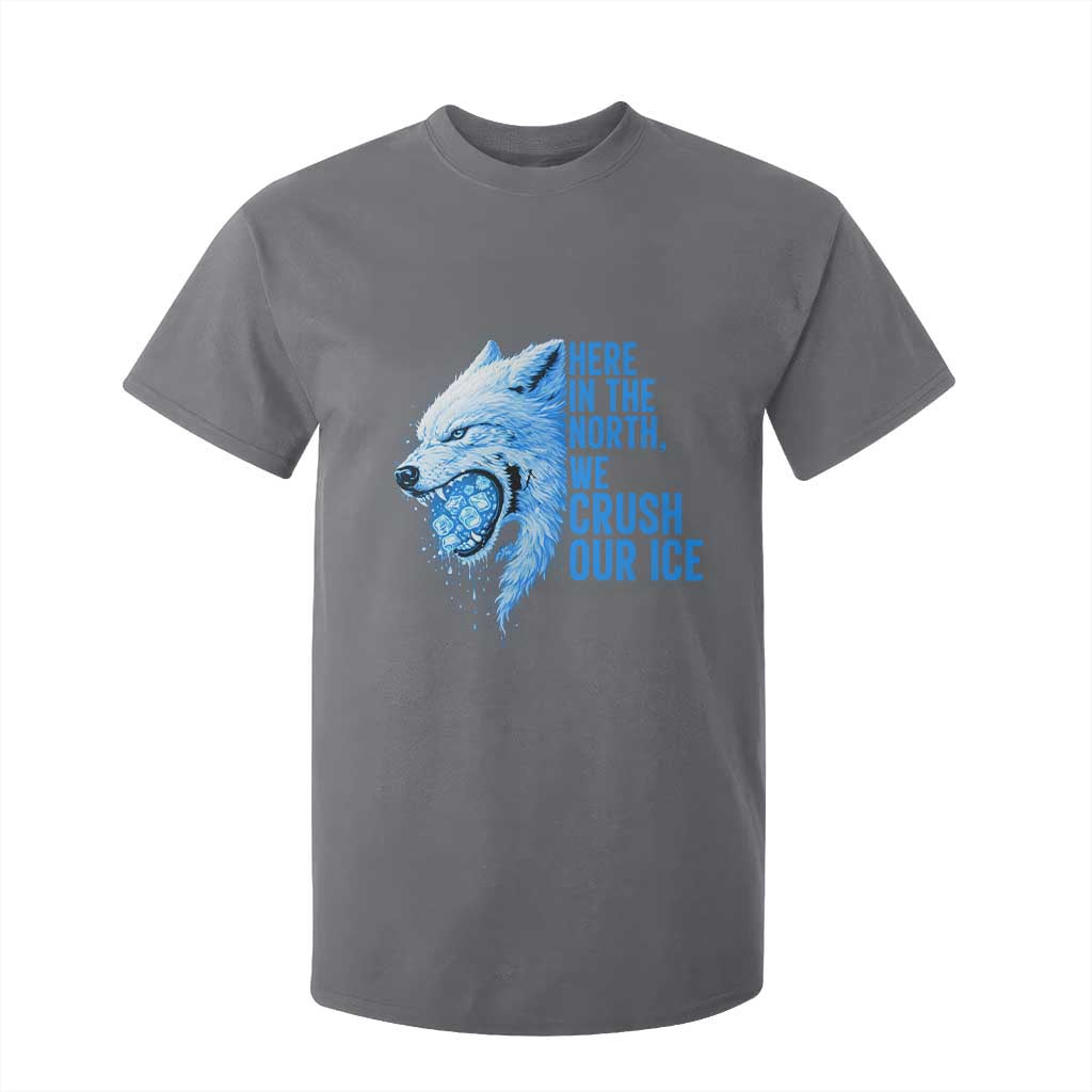 Crush Ice T Shirt For Kid Wolf Human Rights Protest TS10 Charcoal Print Your Wear