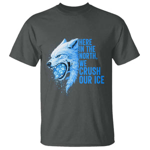 Crush Ice T Shirt Wolf Human Rights Protest TS10 Dark Heather Print Your Wear