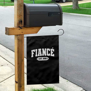 Fiance Est 2026 Garden Flag Future Mr. and Mrs. Boyfriend Engagement Gift TS10 Print Your Wear