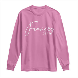 Fiancee Era Long Sleeve Shirt Engaged Bride Bachelorette Outfits TS10 Azalea Print Your Wear