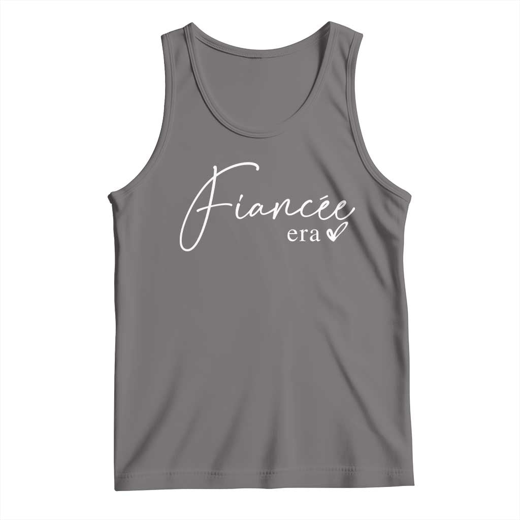 Fiancee Era Tank Top Engaged Bride Bachelorette Outfits TS10 Deep Heather Print Your Wear