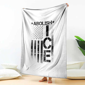 Abolish ICE Throw Blanket Vintage American Flag TS10 Print Your Wear
