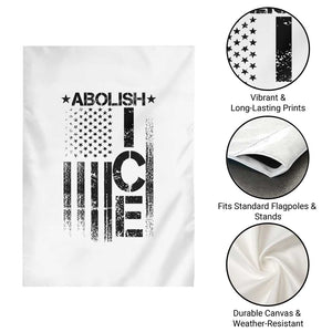 Abolish ICE Garden Flag Vintage American Flag TS10 Print Your Wear