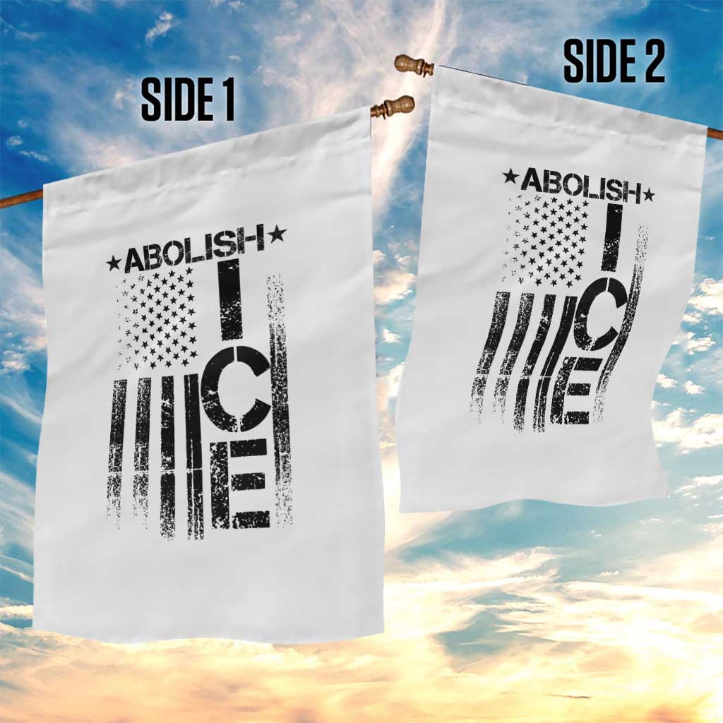 Abolish ICE Garden Flag Vintage American Flag TS10 Print Your Wear
