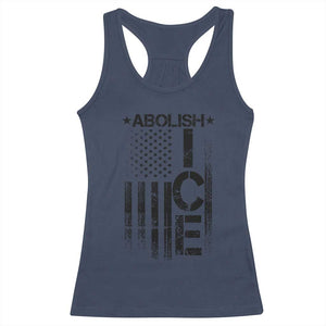 Abolish ICE Racerback Tank Top Vintage American Flag TS10 Navy Print Your Wear