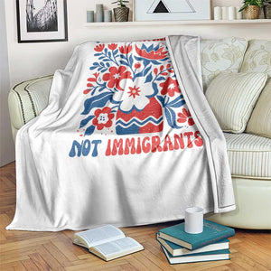 Protest Immigrant Throw Blanket Fight Ignorance Not Immigrants TS10 Print Your Wear