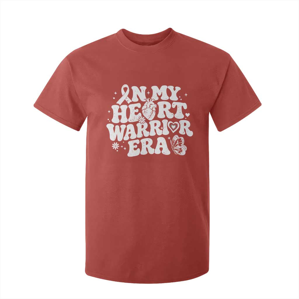 CHD Heart Disease Awareness T Shirt For Kid In My Heart Warrior Era TS10 Red Print Your Wear