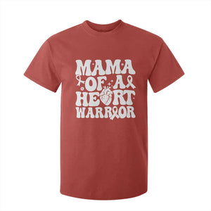 CHD Heart Disease Awareness T Shirt For Kid Heart Warrior Mama TS10 Red Print Your Wear