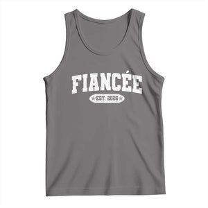 Fiancee Est 2026 Tank Top Future Mrs. and Mr. Bridal Shower Engagement Gift TS10 Deep Heather Print Your Wear