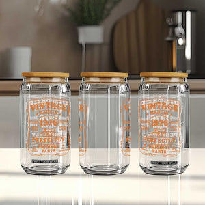 Vintage 50 Birthday Glass Can 50yr 1976 50th Birthday TS10 Print Your Wear