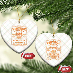 Vintage 50 Birthday Ceramic Ornament 50yr 1976 50th Birthday TS10 Print Your Wear