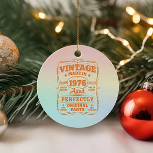Vintage 50 Birthday Ceramic Ornament 50yr 1976 50th Birthday TS10 1pc Pastel Print Your Wear
